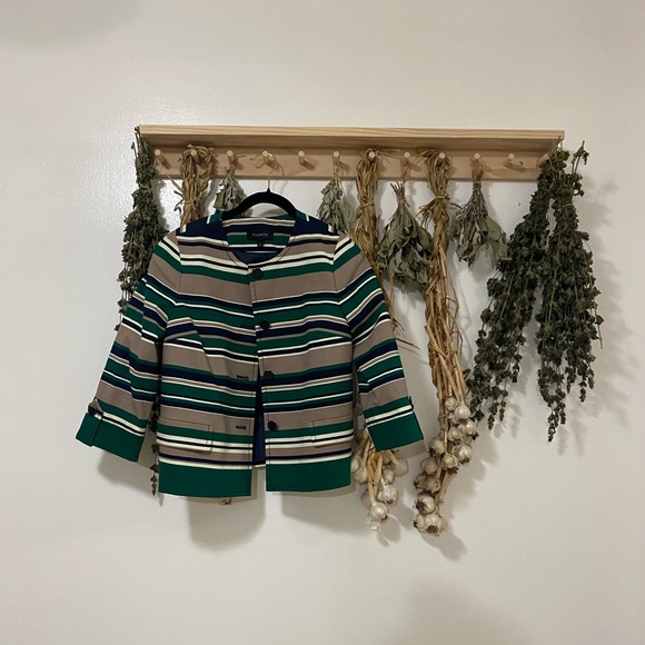 Talbots Striped Blazer size 4 - Picture 2 of 3